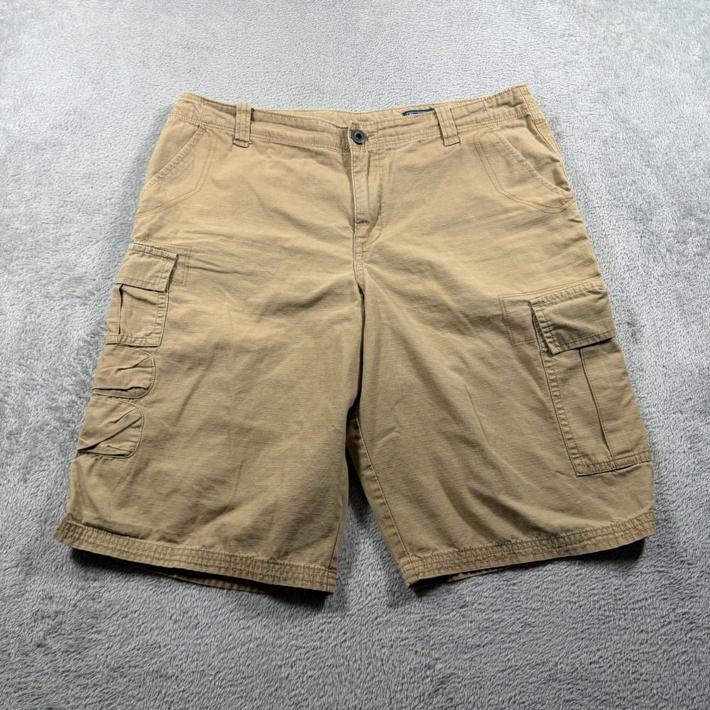Polo Ralph Lauren Cargo Shorts Women 20 Khaki Ripstop RL-1967
